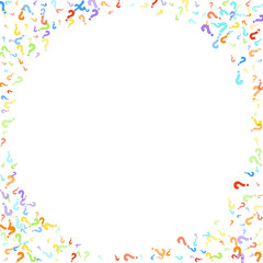 Question marks Quiz doubt survey faq public poll.