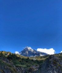 Fototapeta premium mountains and clouds