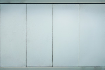 Stains on aluminum cladding sheets