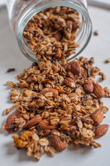 home made granola