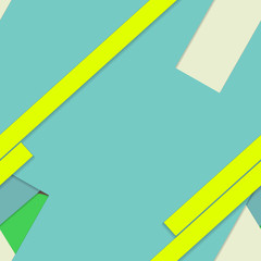 Obraz premium Flat material design - Creative vector trend seamless