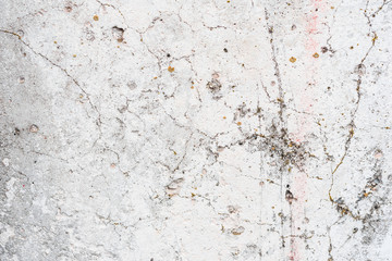 Naklejka premium Wall fragment with scratches and cracks