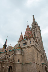 Fototapeta na wymiar Hungary Buda Castle Matthias Church