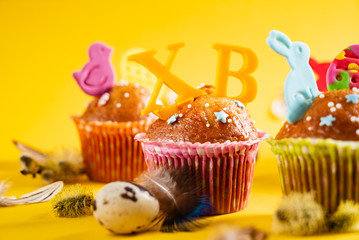 Various Spring Easter cakes