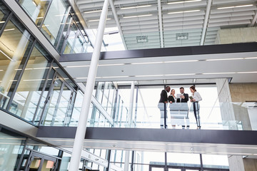 Meeting in einem modernen Unternehmen