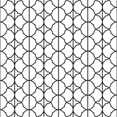 Fototapeta premium Seamless geometric vector pattern in oriental style