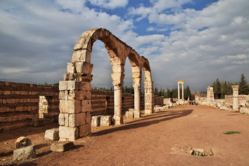 Anjar, Lebanon, Roman Ruins, Bekaa Valley