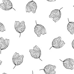 Floral pattern. Plant texture for fabric, wrapping, wallpaper and paper.
