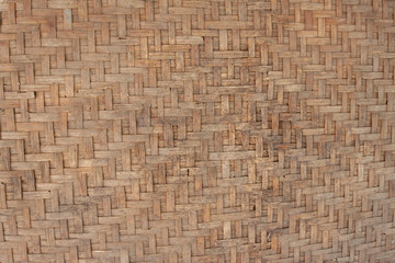 Textures of Thai threshing basket for background.