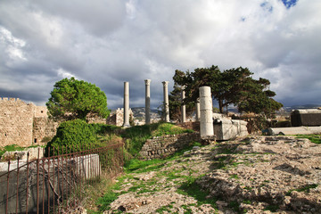 Byblos, Lebanon, Roman Ruins