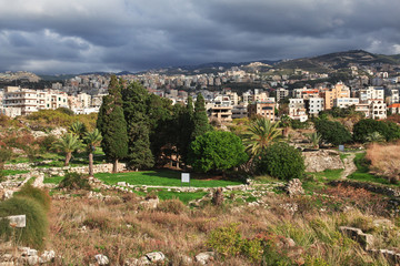 Obraz premium Byblos, Lebanon, Roman Ruins