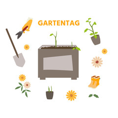 Doodle Gartentag