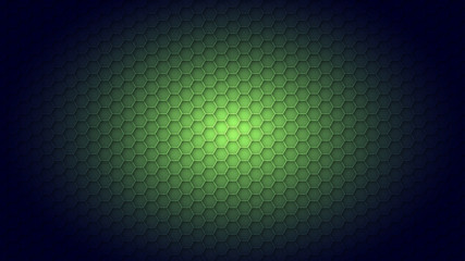 Abstract dark green texture background hexagon