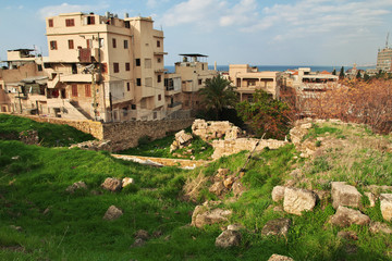 Fototapeta na wymiar Sidon, Lebanon, castle