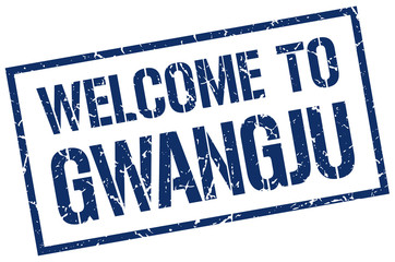 welcome to Gwangju stamp