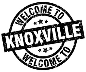 welcome to Knoxville black stamp