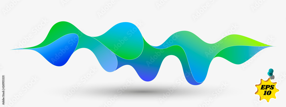 Poster Abstract Fluid creative templates with dynamic linear waves.cards, color covers set. Geometric design.Cool curl wave header element. Modern bright colors.