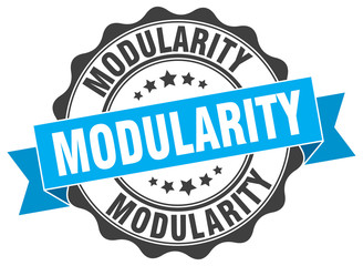 modularity stamp. sign. seal