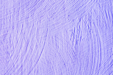 Abstract painted decorative background. Wall painted in blue texture.