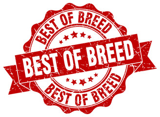 Fototapeta premium best of breed stamp. sign. seal