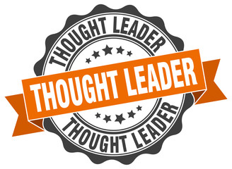 Obraz premium thought leader stamp. sign. seal