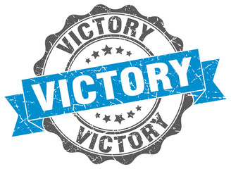 Obraz premium victory stamp. sign. seal