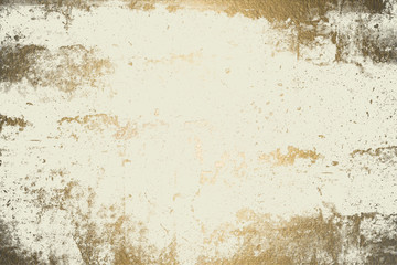 Luxury texture with splash gold. Light color background. Gold foiling. High quality print..
