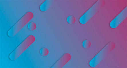 Fluid landing page background with geometric form. Geometric background. Dynamic shapes composition. Trendy and modern background color. Cool banner design template in purple.