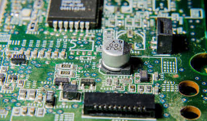 part of electronic circuit