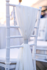 Beautiful decoration for outside wedding