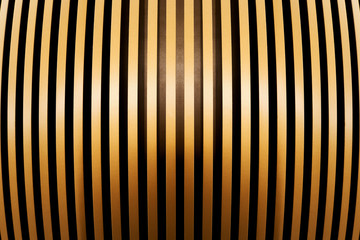 Abstract vertical lines and strips gold background