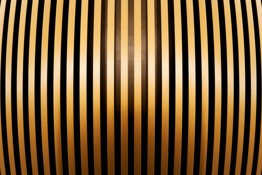 Abstract vertical lines and strips gold background