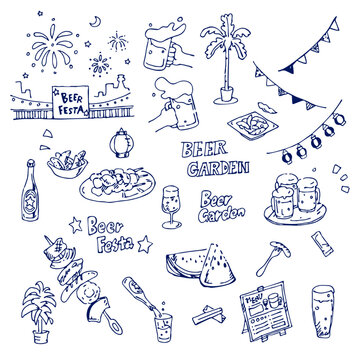 ビアガーデンイラスト素材集 Stock Vector Adobe Stock