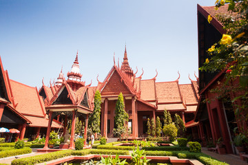 The National Museum of Cambodia (Sala Rachana) Phnom Penh, Cambodia.