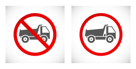 tipper truck icon