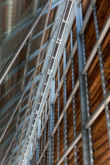 Obraz premium Various materials on a frame