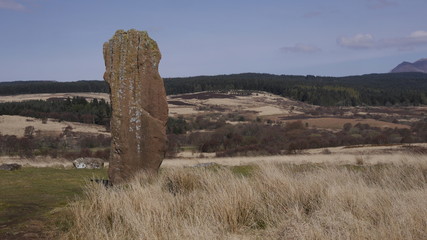 Isle of Arran Schottland, Machrie Standing Stones
