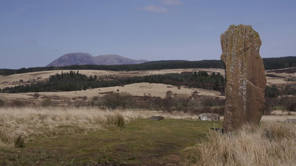Isle of Arran Schottland, Machrie Standing Stones