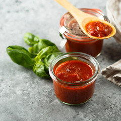 Homemade tomato sauce
