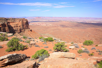 Fototapeta na wymiar Canyonlands National Park, Island in the Sky, Utah, USA