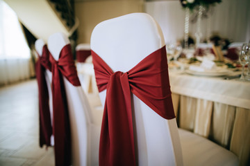 wedding table and chairs