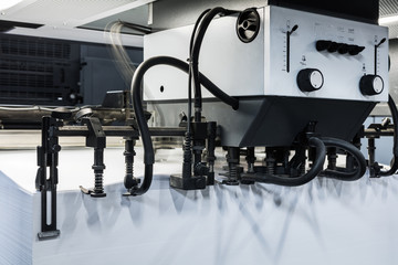 equipment for a print in a modern printing house