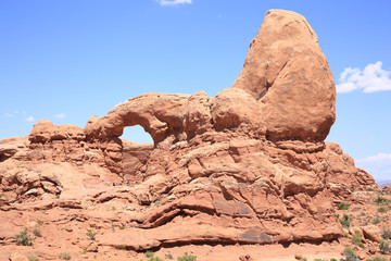 Turret Arch in Arches National Park, Utah, USA © traveller70