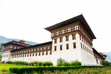 ブータン中央政庁のタシチョゾン
