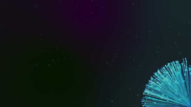 Blue Particles and Strings Spreading