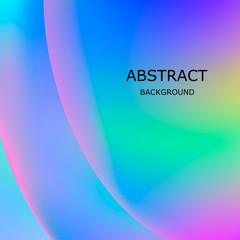 Fluid dynamic. Holographic 3d backdrop with modern trendy blend. Vivid gradient mesh.