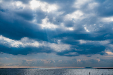 Paysage de bord de mer