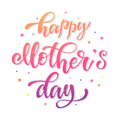 Cute Mother's day card, print, poster design