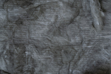 texture of building material for insulation - mineral wool close-up