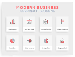 Fototapeta na wymiar Modern Business Infographic Design